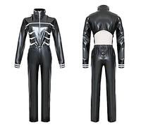 Tongyundacheng Tokyo Ghoul Kaneki Ken Cosplay Costume Full Set Leather Fight Uniform Halloween Carnival Party Battle Outfit Costume for Men
