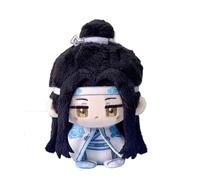 Tongyundacheng Wei Ying Figure Pillow Anime Wei Wu Xian/Lan Wang Ji Plush 12cm Cute Characters Soft Figure Cartoon Backpack Pendant Gifts for Anime Fans