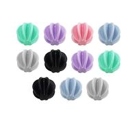 TONGZHIY 11 Pcs Multicolor Whisk Shaker Balls Milkshake Protein Shaker Balls Plastic Blending Mixing Balls for Protein Shaker Bottle (Random Color)