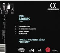 TONHALLE-ORCHESTER ZURICH - JOHN ADAMS NEW CD