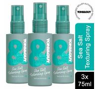 Toni and Guy Sea Salt Texturising Spray 75ml x 3 Packs