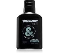 Toni & Guy Beard Shampoo for men, Cleansing Beard Foam for short Beards, 100ml