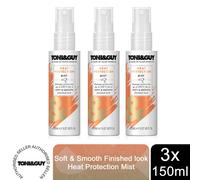 Toni & Guy Prep Heat Protection Mist for Smooth and Prepped Finish 3pk