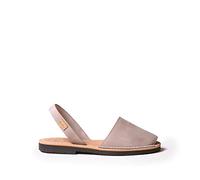 Toni Pons Abarca for Women in Leather - Mao - Taupe, 9 UK - 42 EU