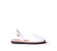 Toni Pons Abarca for Women in Leather - Mao - White, 10 UK - 44 EU
