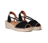 Toni Pons Bilda Esparto Wedge Sandals Black EU 38 Woman