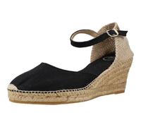 Toni Pons Caldes Wedge Espadrilles Black EU 40 Woman