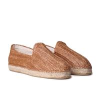 Toni Pons DAMASC - Espadrille for Men made in Raffia., brown, 9.5 UK