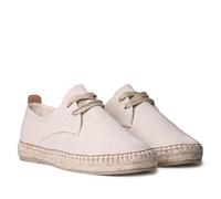 Toni Pons Dixon - Lace-up espadrille for Men made of cotton fabric., ecru