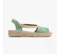 Toni Pons ELLA Womens Suede Espadrille Sandals Mint - UK 4