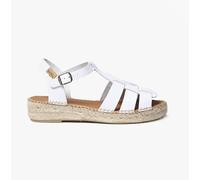 Women's Toni Pons EMMA Womens Espadrille Sandals White - Size: 5