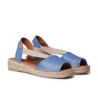 TONI PONS ETNA - Espadrille for Women in Smooth Shades made of leather., Denim, 7 UK