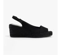 Toni Pons Fiore Womens Sandals Black Textile - Size UK 5