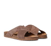 Toni Pons GER-QT Men's BIO Cross Strap Sandal, brown, 10 UK