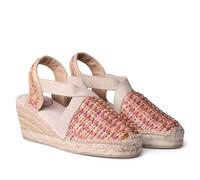 Toni Pons Leather Espadrille for Men - Marc - Khaki, 43 EU