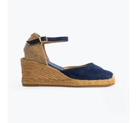 Toni Pons Lloret 5 Navy Suede Womens Espadrilles 2007-73 in a Plain Suede Leather in Size 41