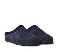 TONI PONS MALU-OD Women's Faux Fur and Felt Clog Slipper, navy, 7 UK