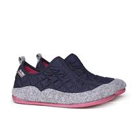 TONI PONS MARE-UM - House slipper for women made of felt and fabric., Pacific, 9.5 UK