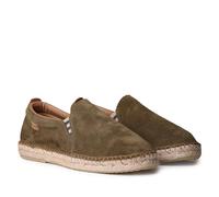 TONI PONS Marti - Espadrille for Men made in Serraje., Army, 10.5 UK