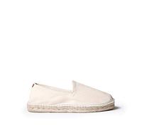 Toni Pons Men's Fabric Espadrille de algodón - MONTGRI - Ecru, 12 UK - 46 EU