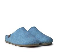 TONI PONS MONA-FR Women's Recycled Felt Clog Slipper, turquoise, 3 UK