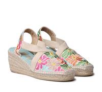 Toni Pons Montjoi Wedge Espadrilles Beige EU 38 Women