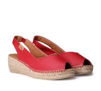 Toni Pons Slingback Wedge Espadrille - Bernia 2.5 RED