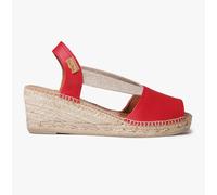 Toni Pons TEIDE-P Womens Espadrille Sandals Red - Size UK 6