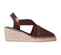 Toni Pons TER Wedge Espadrilles UK 3 Brown