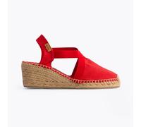 Toni Pons TER Womens Vegan Wedge Espadrilles Black