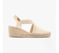 Toni Pons TER Womens Vegan Wedge Espadrilles Black
