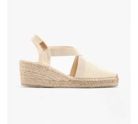 Toni Pons TER Womens Wedge Espadrille Sandals Ecru - UK 4