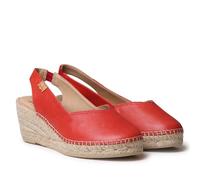 Toni Pons Termal Wedge Espadrilles UK 5 Red