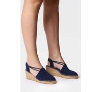 Toni Pons Women's Suede Espadrille - TREMP - Navy, 6 UK - 39 EU