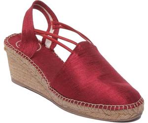 Toni Pons Turia Women's S-Ankle Strap Elisticated Espardrilles (Red, UK 9)
