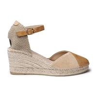 Toni Pons Women's Beral Espadrille Wedge Sandal, Cuiro/Tan/Beige, 4 UK