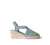 Toni Pons Ter Wedge Espadrilles Green EU 35 Woman
