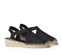 Toni Pons Women's Cotton Espadrille - Verona - Black, 4 UK - 37 EU