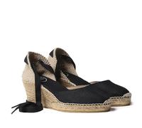 Toni Pons Women's Espadrille in Cotton Fabric - CALONGE - Black, 5 UK - 38 EU
