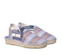 Toni Pons Women's Fabric Espadrille - NOA-HV - Blue, 6 UK - 39 EU