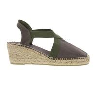 Toni Pons Ter Khaki Womens Espadrilles 1003-90 in a Plain Textile in Size 38