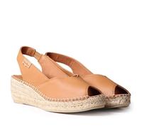Toni Pons Bernia P Tan Leather Womens Espadrilles 2002-11 in a Plain Leather in Size 38