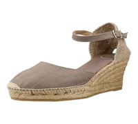 Toni Pons Caldes Wedge Espadrilles Brown EU 39 Women