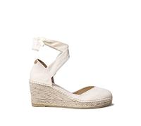 Toni Pons Women's Linen Espadrille - Julia - Ecru, 5 UK - 38 EU