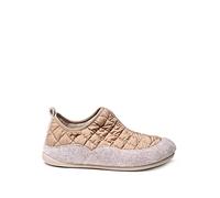 Toni Pons Women's slippers in felt and fabric - MARE-UM - Beige, 41 EU - 8 UK