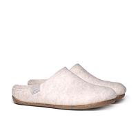 Toni Pons Women's slippers in recycled felt - MONA-FR - Ecru, 38 EU - 5 UK