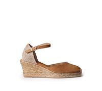 Toni Pons Women's Suede Espadrille - Lloret-5 - Leather, 2 UK - 35 EU