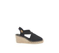 Toni Pons Women's 'Ter' Wedge Heeled Espadrilles in Black | Size: 7 Toni Pons Black 7