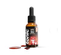 Tonic Health Baby Multivitamin Drops - 14 Baby Vitamins A, C, D, Minerals, and Plants - No Sugar/Preservatives - Kids Vitamins 6 to 36 mos for Growth and Development, Peach and Banana 30ml (Pack of 1)