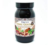 Tonic Gold M - Super Mushroom Complex 8 | Herbal Coffee Alternative | 100% Fruiting Body Extracts | Medicinal Mushroom Elixir (80g)